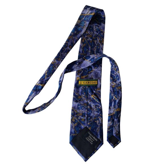 Vintage Jerry Garcia Creme de Menthe Tie Mens Abstract Hangover Collection 29 - Picture 7 of 12